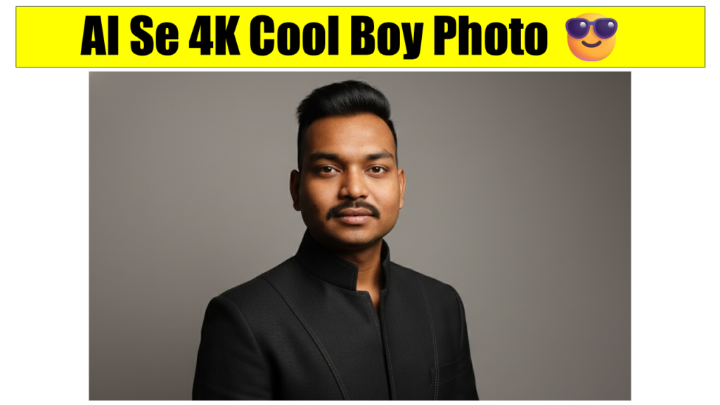 Gemini AI generated same face ultra realistic fashion studio portrait with identity preserved