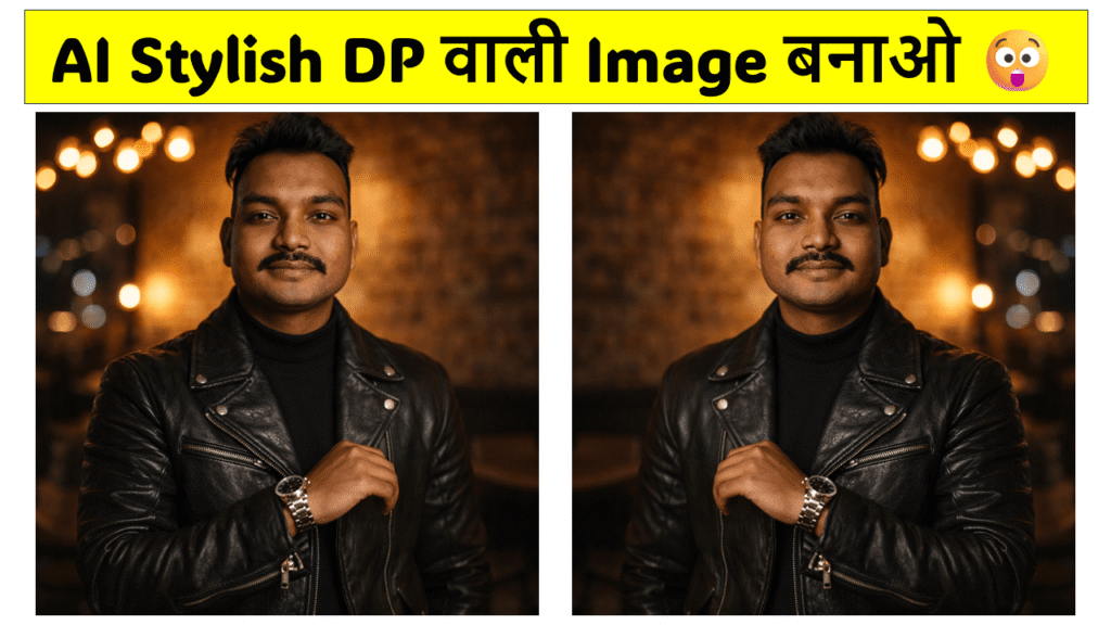 Stylish Cafe Same Face AI Portrait